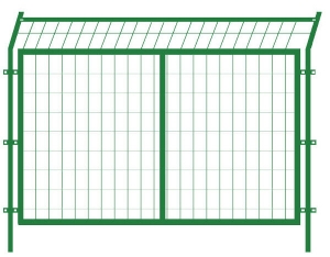 河道果园养殖圈地框架护栏网